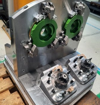 Vorrichtung, hydraulisch betätigt Vorrichtung, hydraulisch betätigt