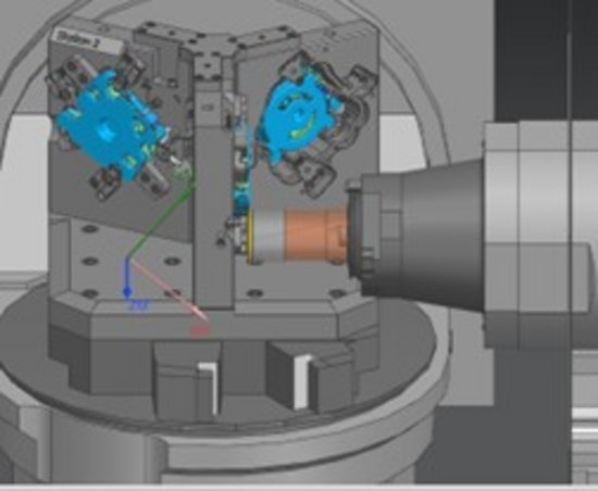 Simulation of machining and collision detection Simulation of machining and collision detection