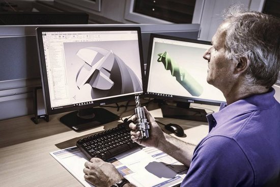CAM software is a digital building block in the manufacturing process