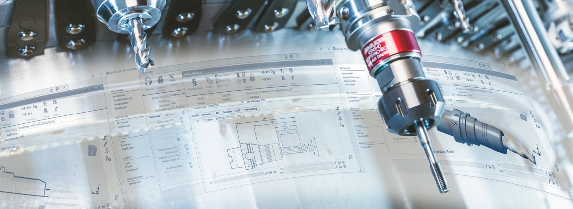 CAM integration, programieren mit WinTool