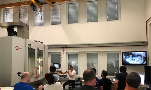 Weibterbildung der TCM Tool Experten und  Fertigungstechniker unserer Kunden.