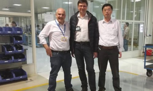 TU Graz zu Besuch bei TCM China in Shanghai.