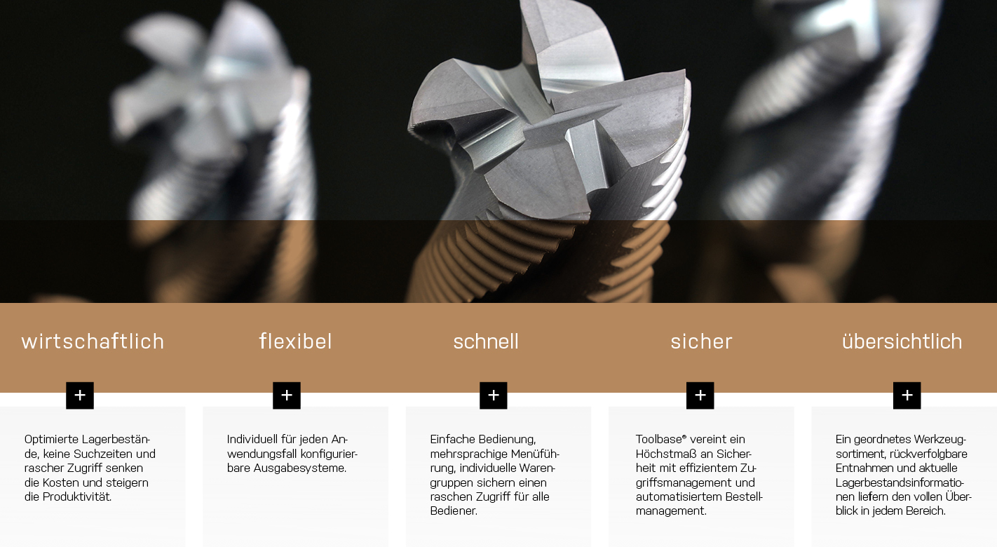 Eine elektronische Werkzeugausgabe bietet viele Vorteile und Sicherheiten in einem Toolmanagement. Eine elektronische Werkzeugausgabe bietet viele Vorteile und Sicherheiten in einem Toolmanagement.